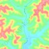 Loyd topographic map, elevation, terrain