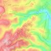 Khirbet an Nahla topographic map, elevation, terrain