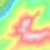 Cascade Mountain topographic map, elevation, terrain