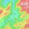 Shulls Mill topographic map, elevation, terrain