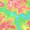 Karthaus topographic map, elevation, terrain