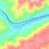 Cameron topographic map, elevation, terrain