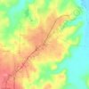 Phillips topographic map, elevation, terrain