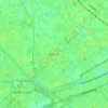 Belzele topographic map, elevation, terrain