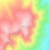 Elk Mountain topographic map, elevation, terrain
