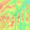 Zalaegerszeg topographic map, elevation, terrain