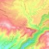 Langensari topographic map, elevation, terrain