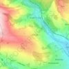 Worrall topographic map, elevation, terrain
