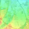 Winning topographic map, elevation, terrain