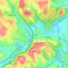 Murry Hill topographic map, elevation, terrain