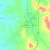 Moorreesburg topographic map, elevation, terrain