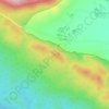 Gunung Butak topographic map, elevation, terrain