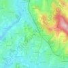 Le Bey topographic map, elevation, terrain