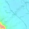 Mangatarem topographic map, elevation, terrain