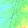 Wamac topographic map, elevation, terrain