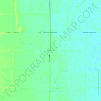Johnstown topographic map, elevation, terrain