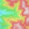 Hinterseebach topographic map, elevation, terrain