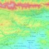 La Lagunita topographic map, elevation, terrain