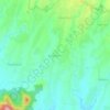 Mojoreno topographic map, elevation, terrain