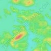 Catchacoma Narrows topographic map, elevation, terrain