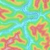 Jeffrey topographic map, elevation, terrain