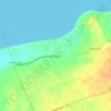 Bingag topographic map, elevation, terrain