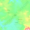 Naledi topographic map, elevation, terrain