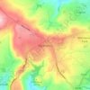 Queensbury topographic map, elevation, terrain
