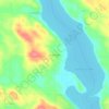 Zenith Heights topographic map, elevation, terrain