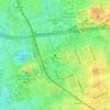 Ash Hill topographic map, elevation, terrain