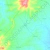Dilao topographic map, elevation, terrain