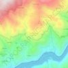 São Tomé de Covelas topographic map, elevation, terrain