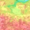 Coombs topographic map, elevation, terrain