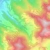 Fragno topographic map, elevation, terrain