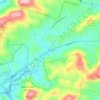 Sunset topographic map, elevation, terrain