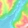 Skei topographic map, elevation, terrain