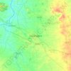 Davanagere topographic map, elevation, terrain
