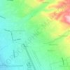 Mebere topographic map, elevation, terrain