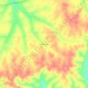 Withamtown topographic map, elevation, terrain