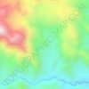 Shonke topographic map, elevation, terrain