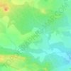 Ishe Bara topographic map, elevation, terrain