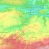 Chimay topographic map, elevation, terrain