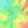 Rickbruch topographic map, elevation, terrain