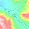 Aguas Calientes topographic map, elevation, terrain