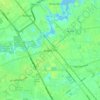 League City topographic map, elevation, terrain