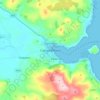 Campbeltown topographic map, elevation, terrain