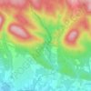 Source du Mirail topographic map, elevation, terrain