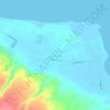 Zawyet Umm El Rakham topographic map, elevation, terrain