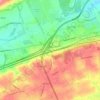 Glenloch topographic map, elevation, terrain