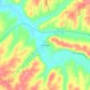 Pleasantville topographic map, elevation, terrain